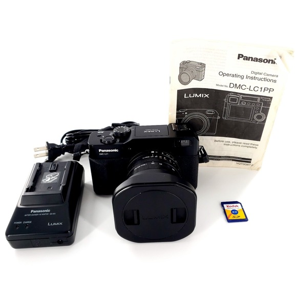 Panasonic Other - Panasonic Lumix DMC-LC1 5.0MP Digital Camera w/ SD Card, Battery, Charger Tested